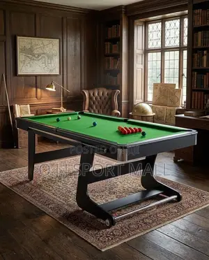 2-in-1 Snooker Table Tennis Board With Full Accessories