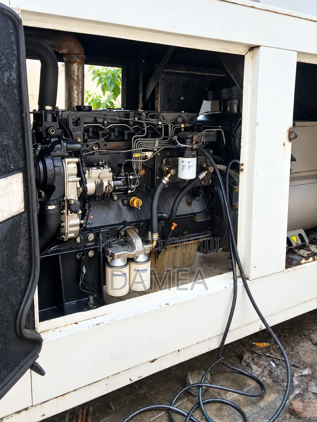 105 Kva Prime Rated Soundproof Mikano Generator