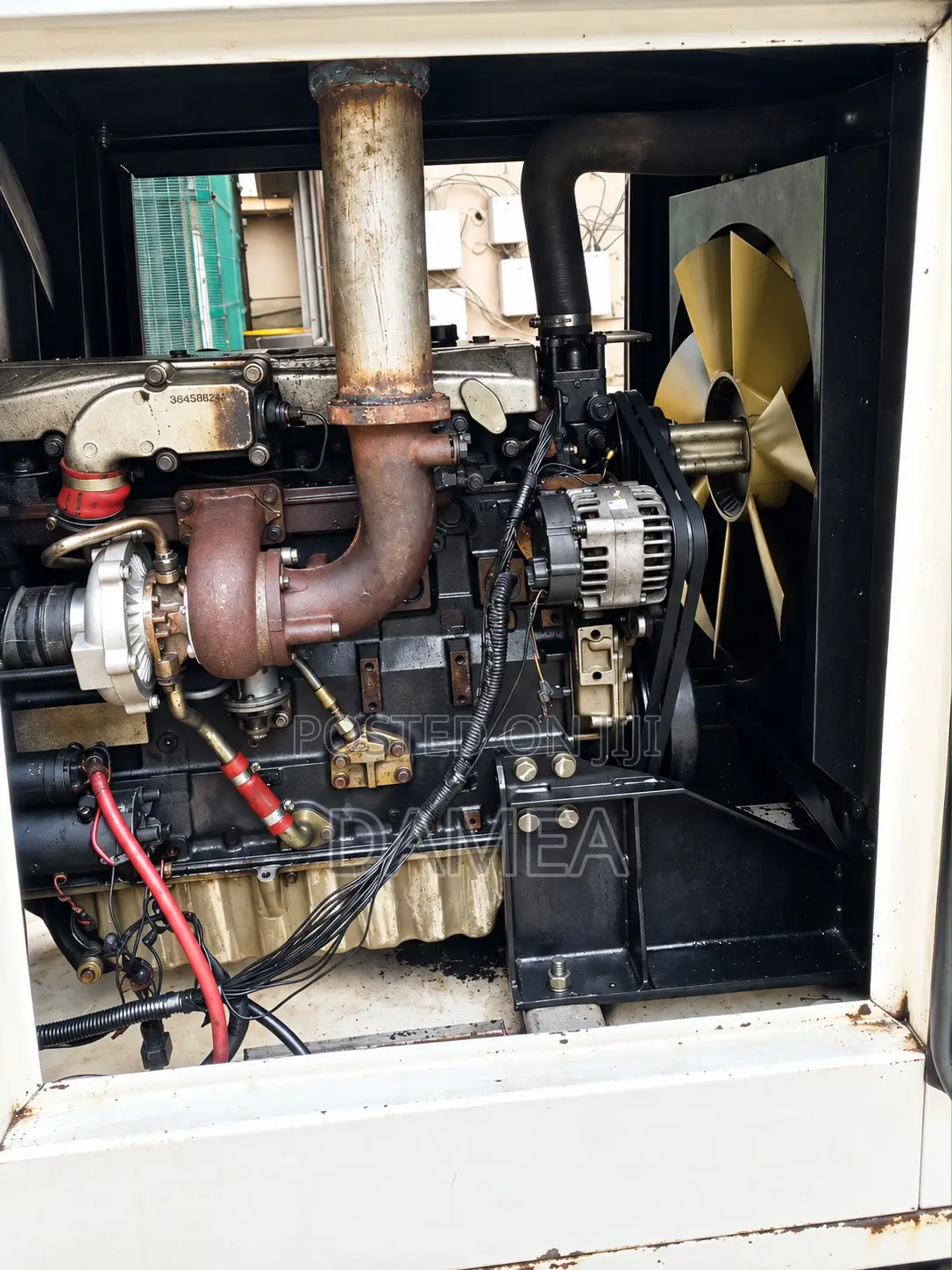 105 Kva Prime Rated Soundproof Mikano Generator