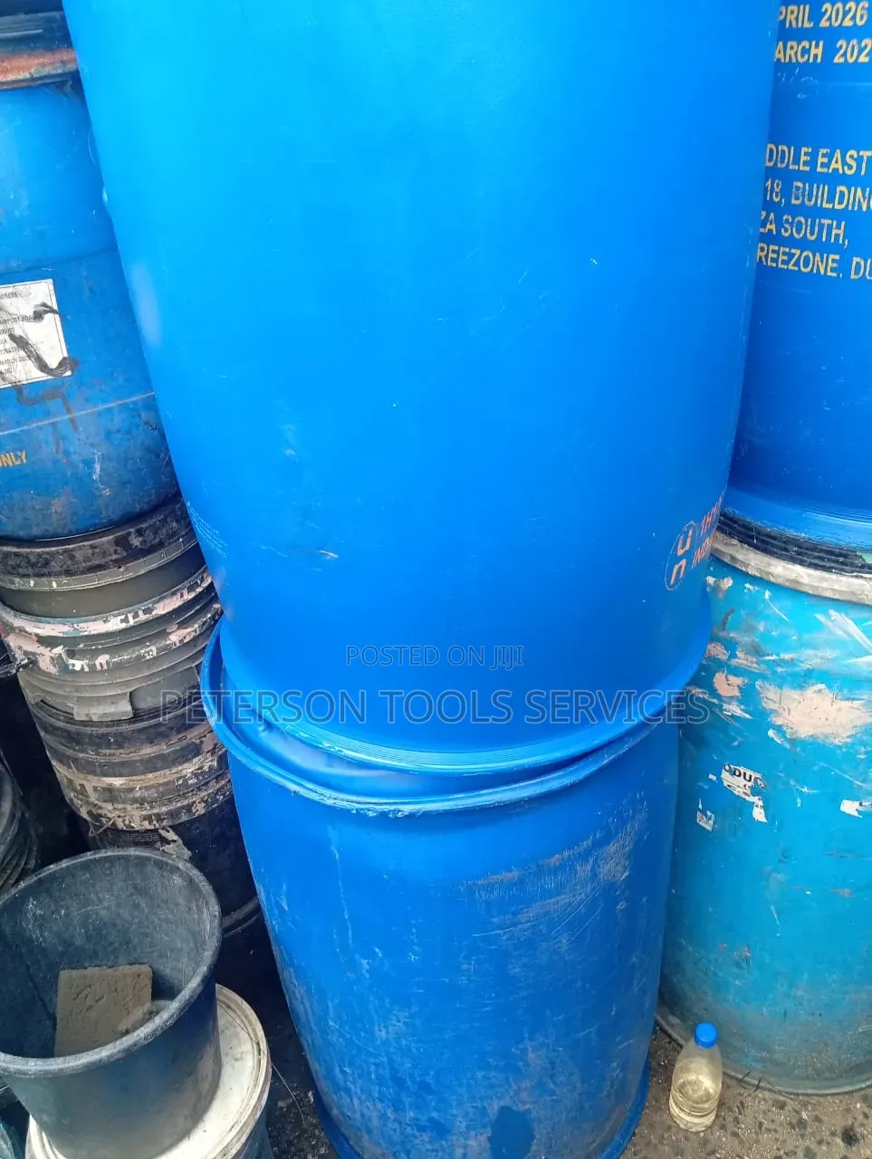 Plastic Drum Empty 200L