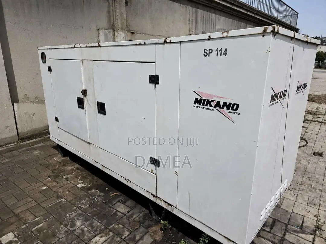 105 Kva Prime Rated Soundproof Mikano Generator