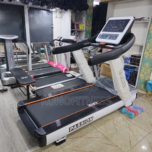 6HP Commercial Gym Treadmill 180kg 18.5" LCD Screen