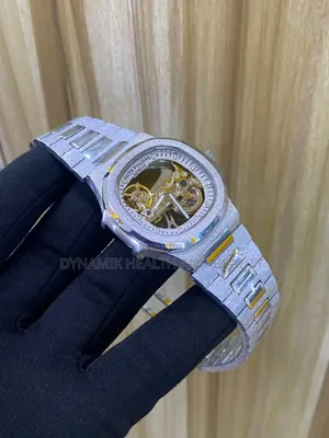 Patek Sand Stone Full Skeleton Watch – Luxury Men's Wristwatch