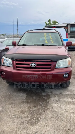Toyota Highlander 2006 Red