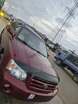 Toyota Highlander 2006 Red