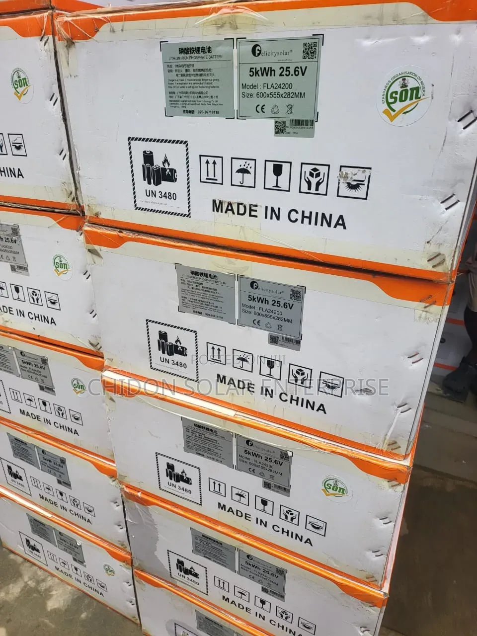 5kwh 24v Felicity Lithium Battery