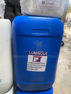 Solar Tumbler Electrolyte Acid