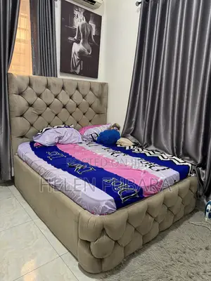 Neatly Used 4by6 Bedframe and Mattress for Sale 