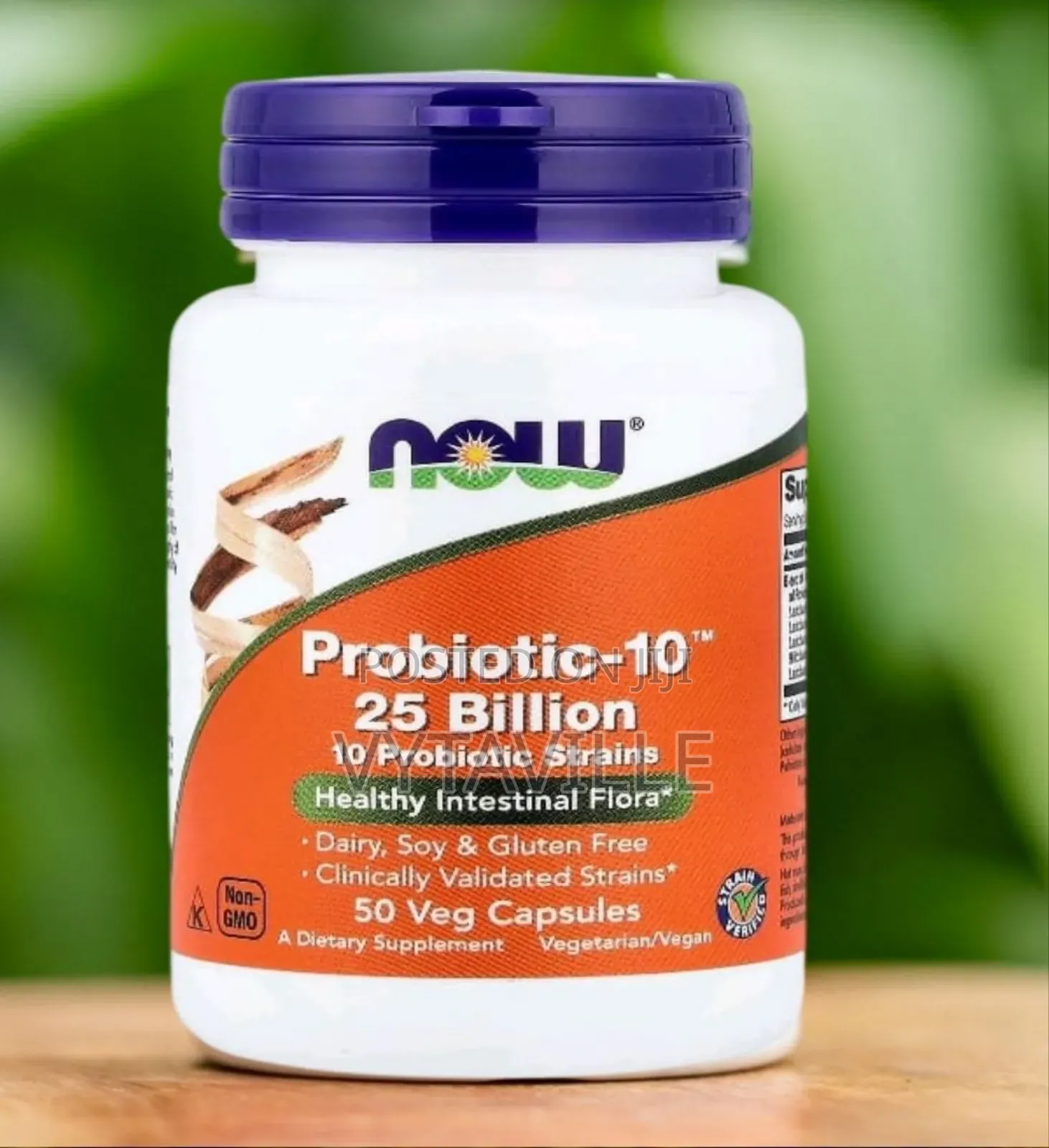 Now Probiotic-10, 25 Billion Cfu Capsules X 50