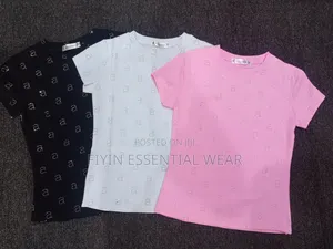 Ladies Chaomei Short-Sleeve Crewneck T-Shirt