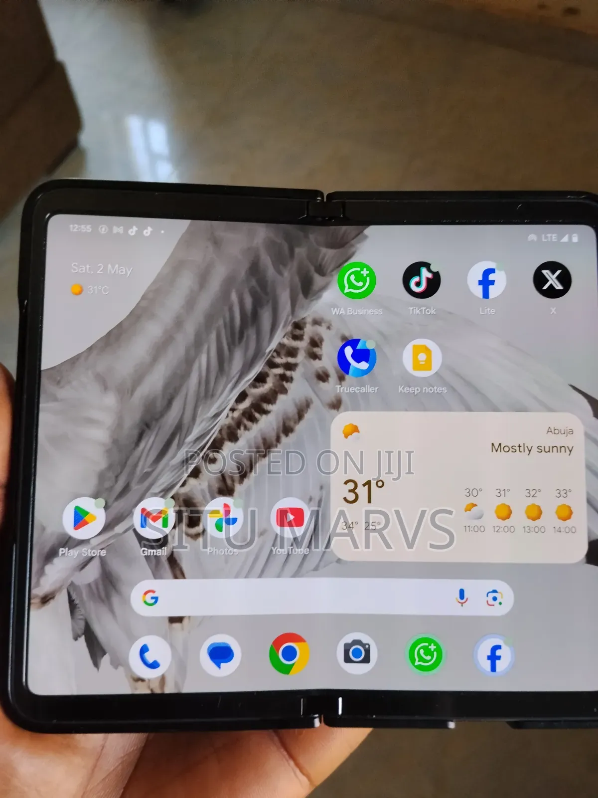 Google Pixel Fold 256 GB Black
