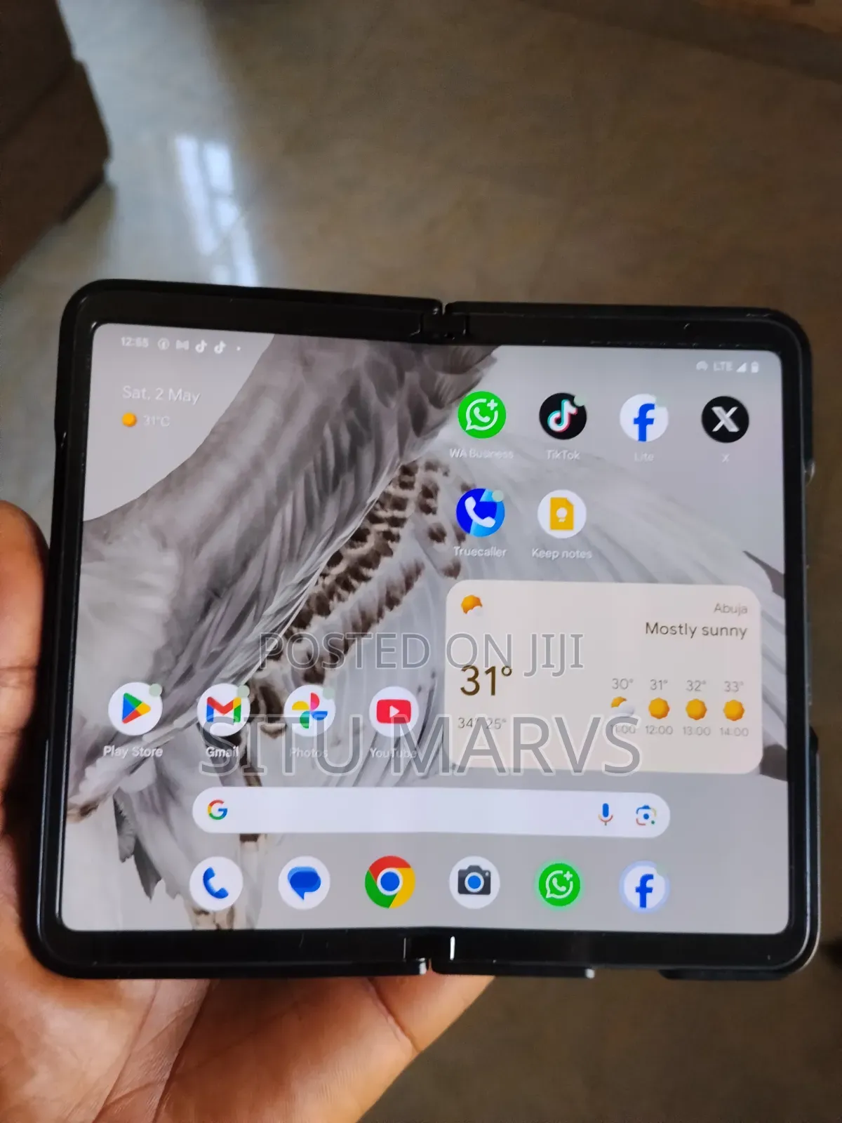 Google Pixel Fold 256 GB Black