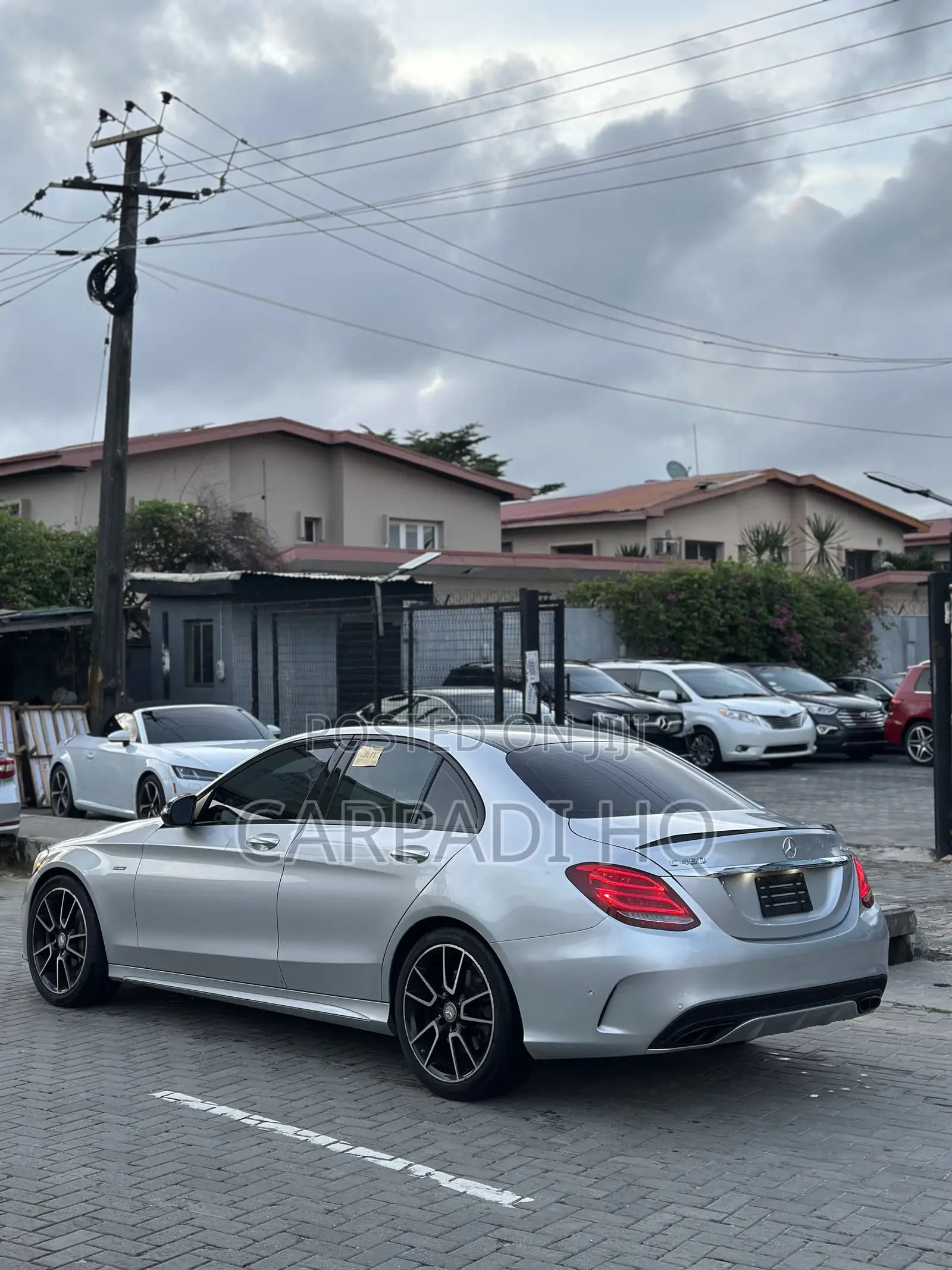 Mercedes-Benz C450 2016 Silver