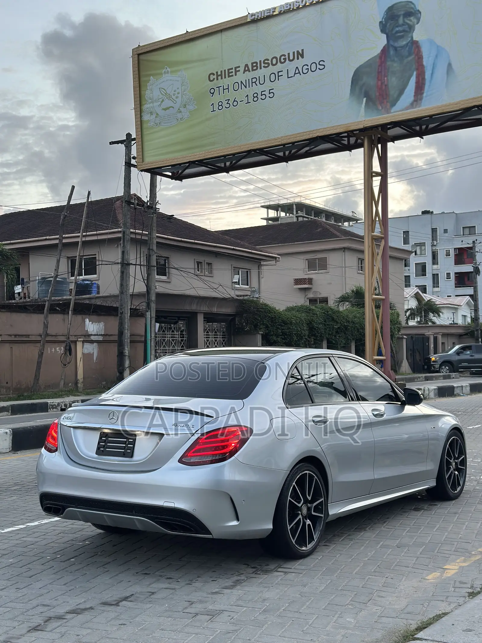 Mercedes-Benz C450 2016 Silver