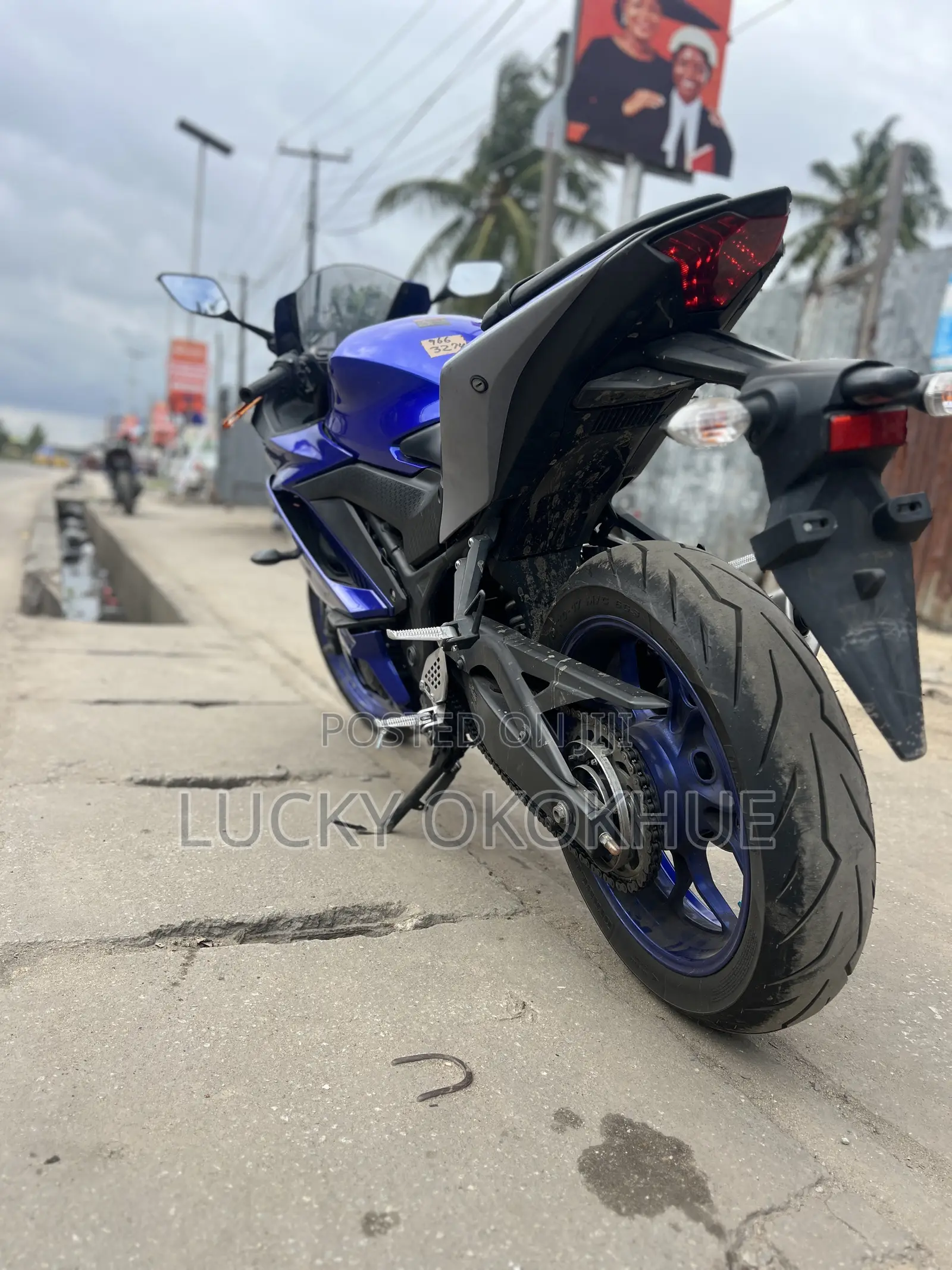Yamaha R3 2020 Blue