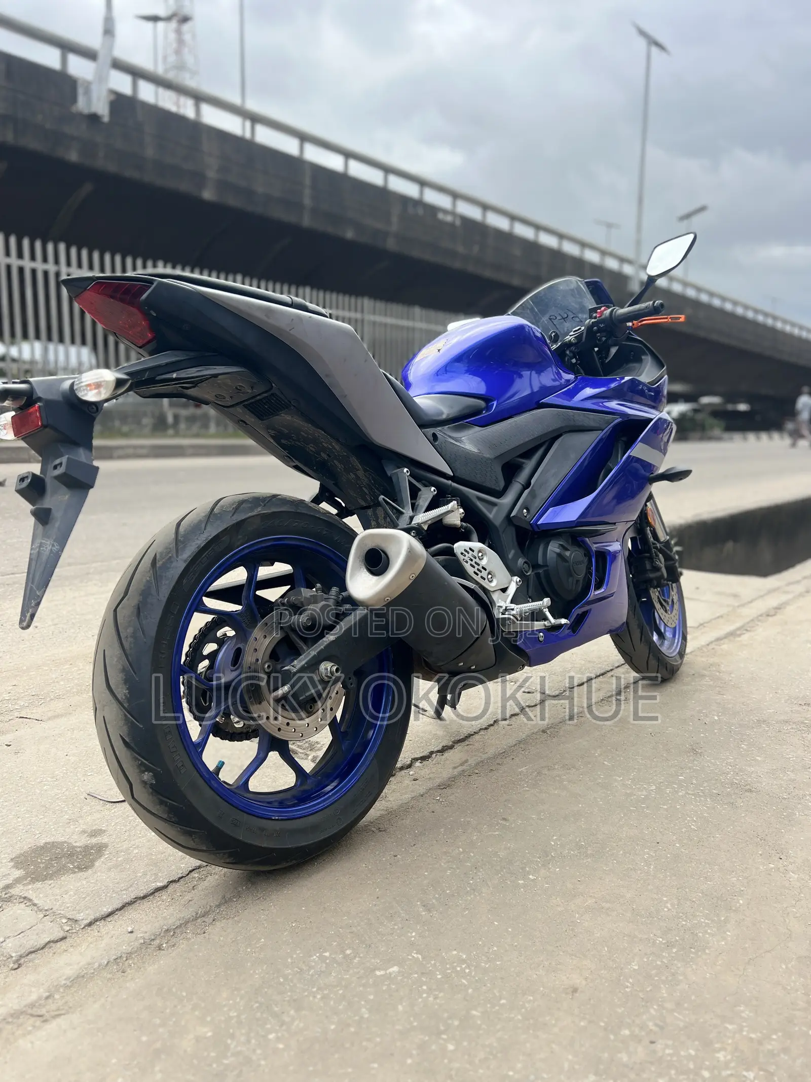 Yamaha R3 2020 Blue