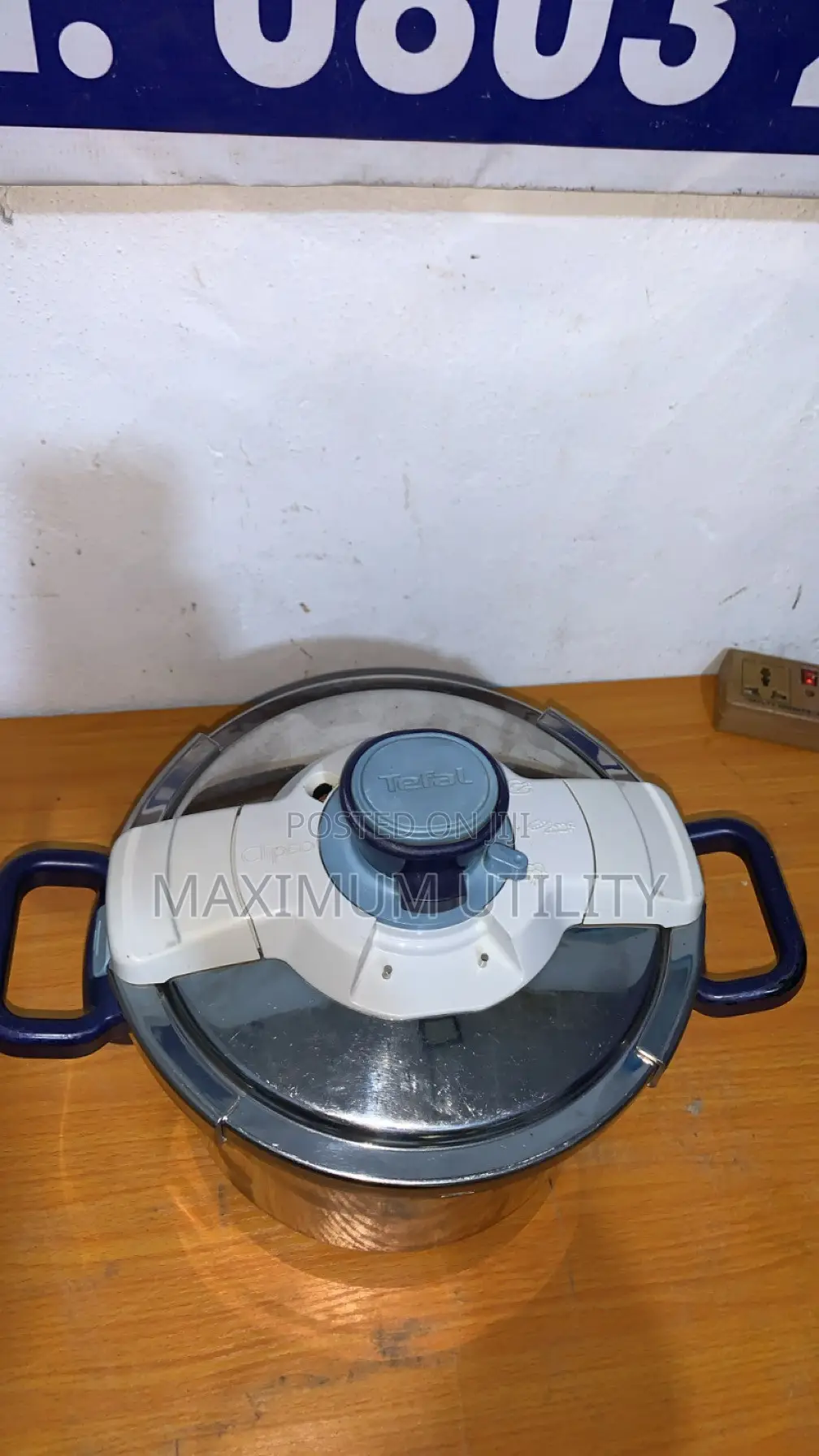 Tefal 6 Liters Easy Control and Open Technology Pressure Pot