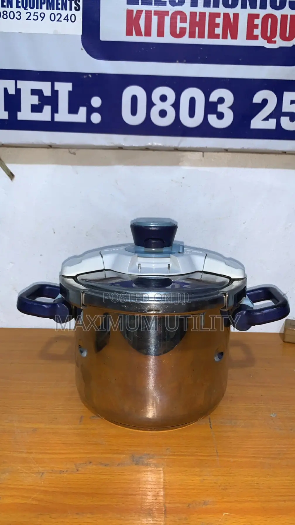 Tefal 6 Liters Easy Control and Open Technology Pressure Pot