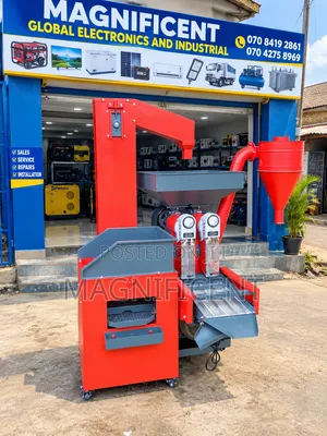 Heavy-Duty Commercial Rice Milling Machine – Complete Rice Processing