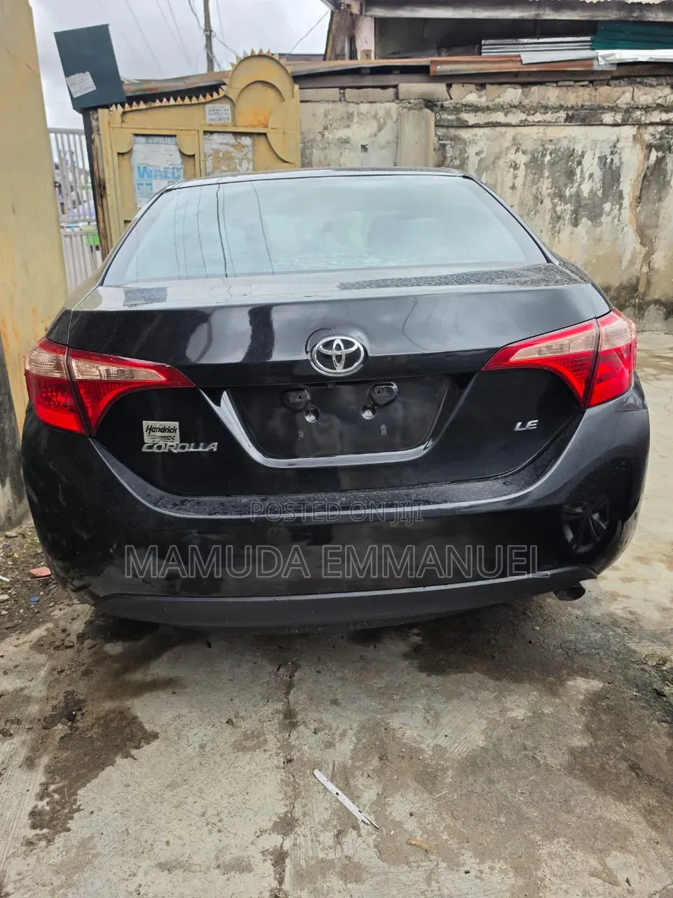 Toyota Corolla 2018 Black