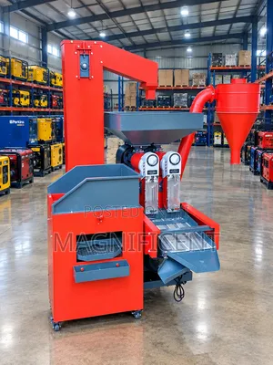 Heavy-Duty Commercial Rice Milling Machine – Complete Rice Processing