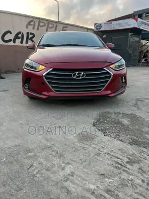 Hyundai Elantra 2017 Red