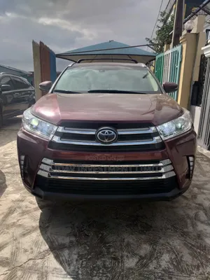Toyota Highlander Limited V6 4x4 (3.5L 6cyl 6A) 2016 Red