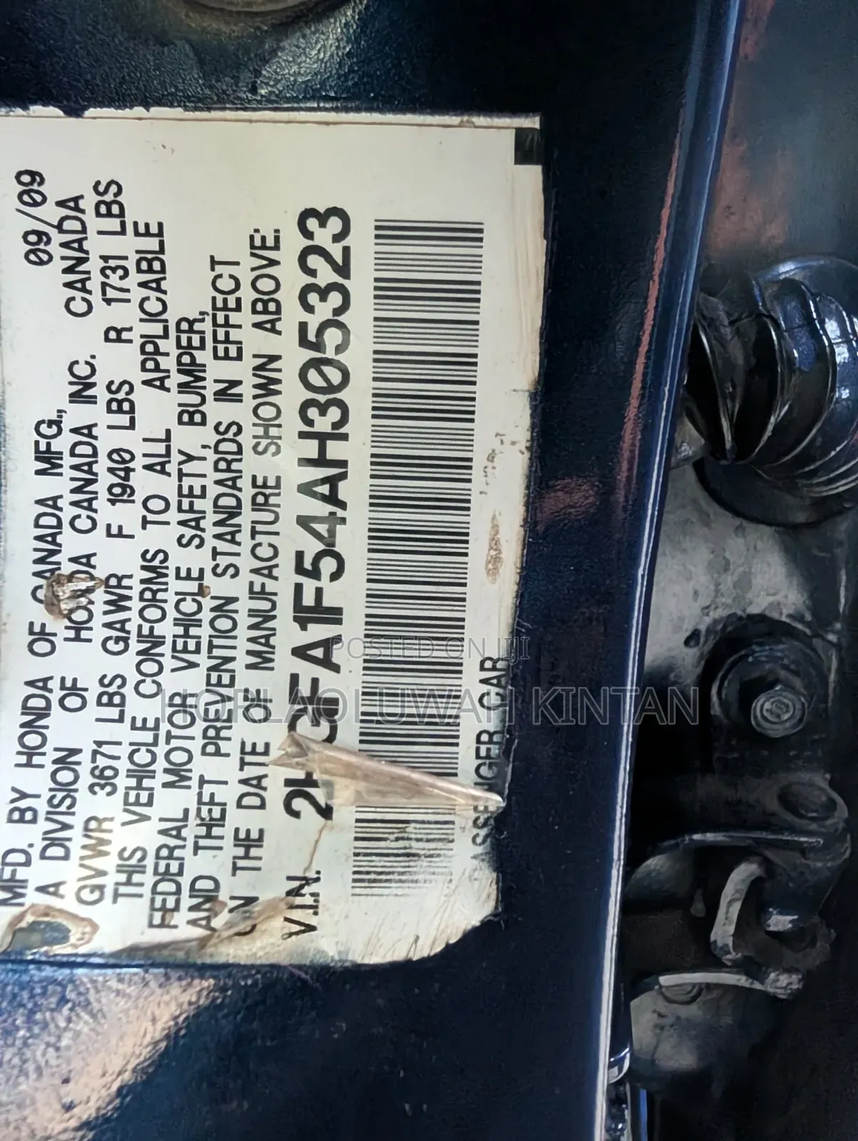 Honda Civic 2010 Blue