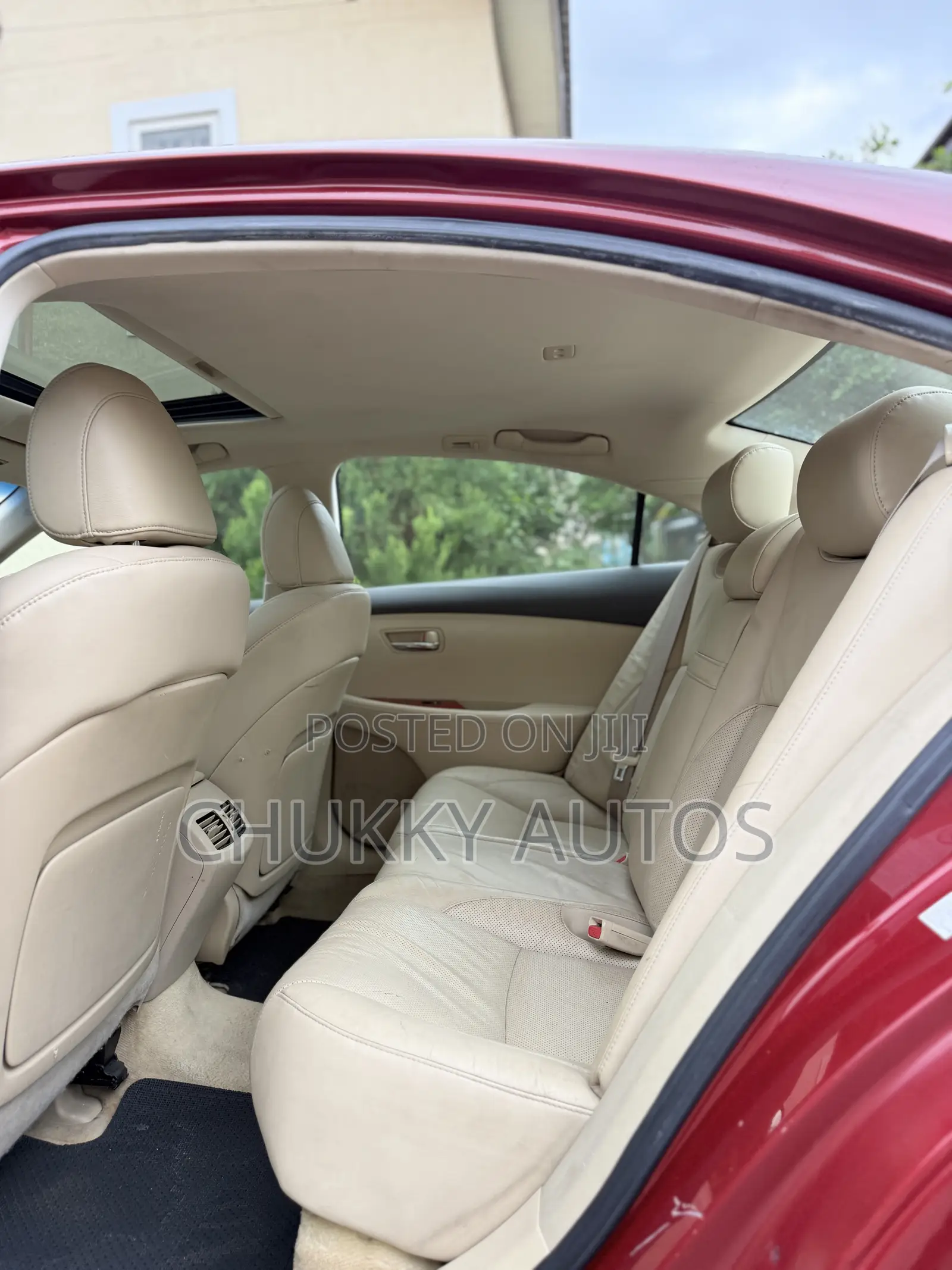 Lexus ES 350 2008 Red