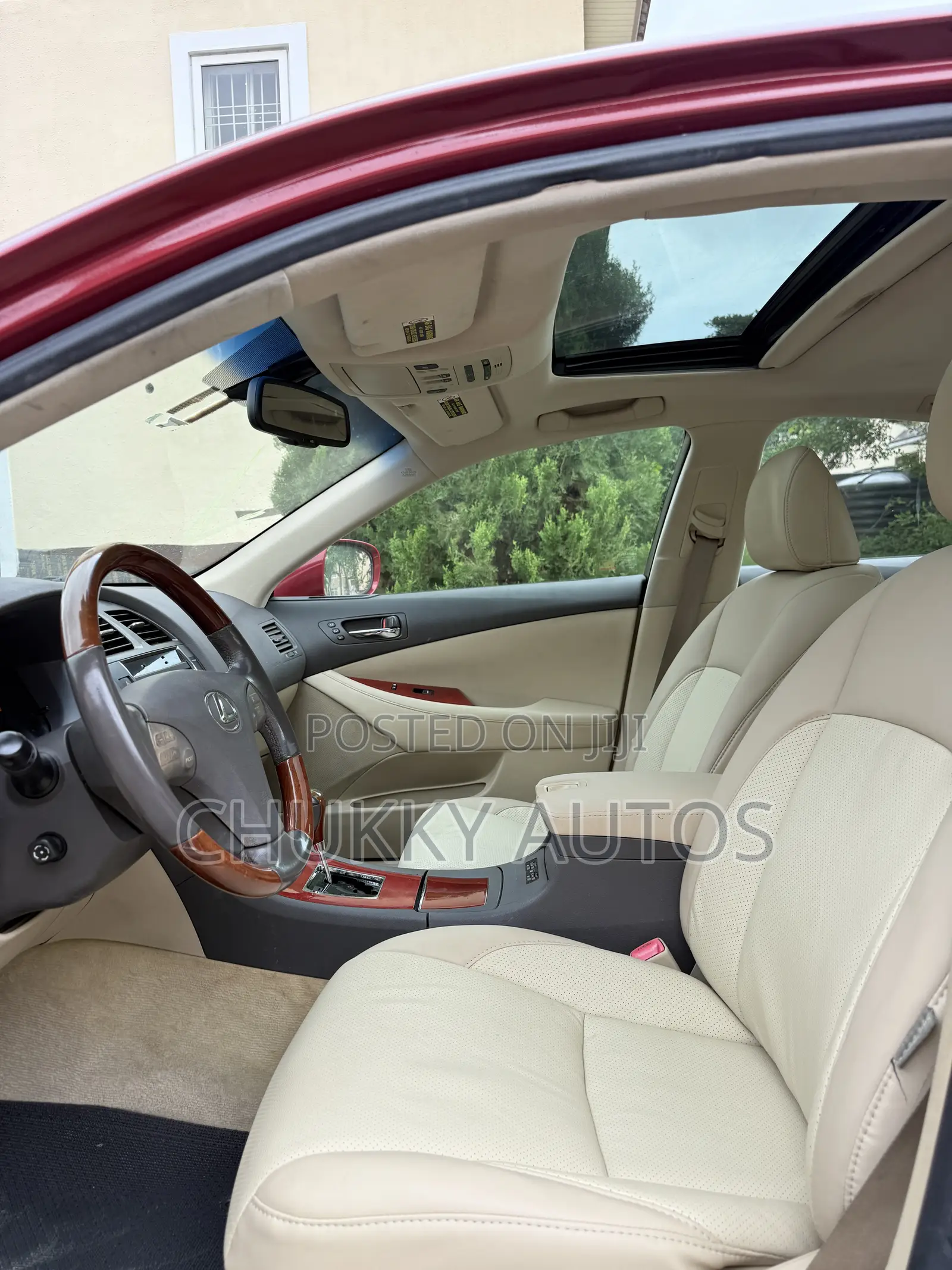 Lexus ES 350 2008 Red