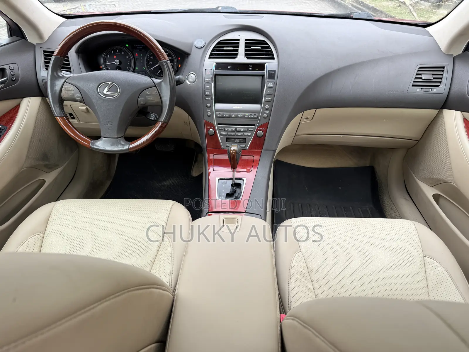 Lexus ES 350 2008 Red
