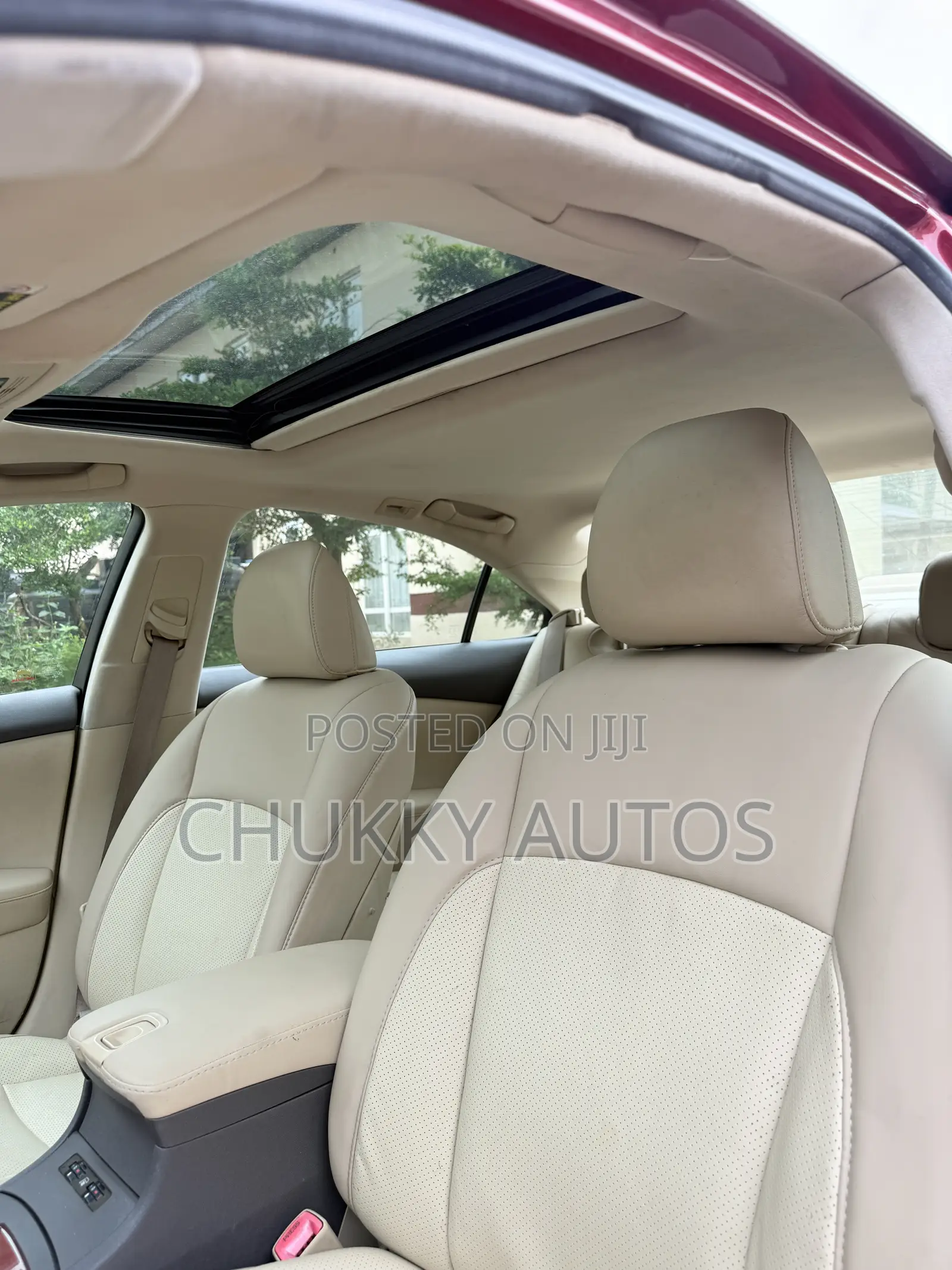 Lexus ES 350 2008 Red