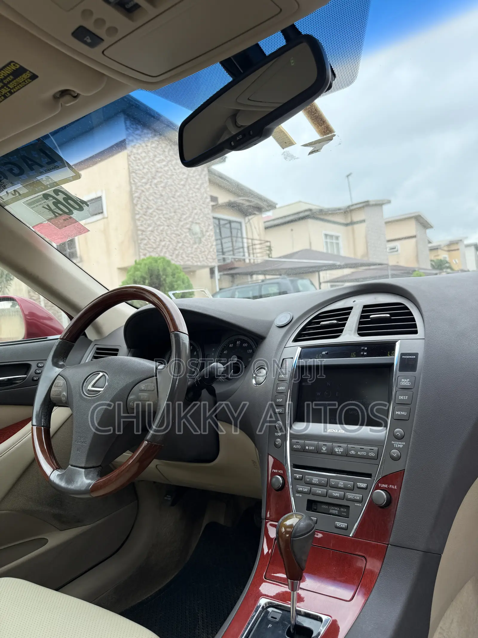 Lexus ES 350 2008 Red