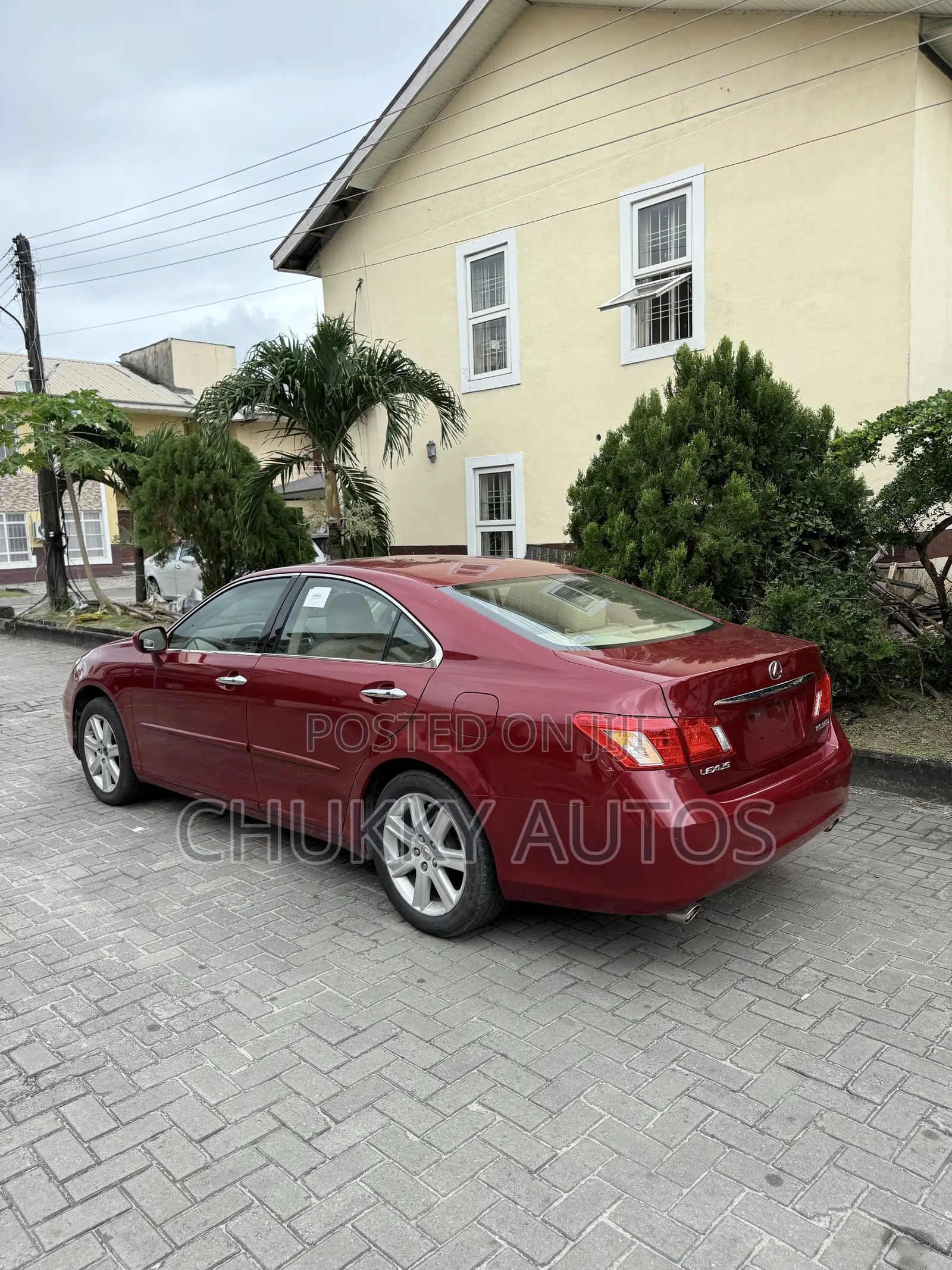 Lexus ES 350 2008 Red