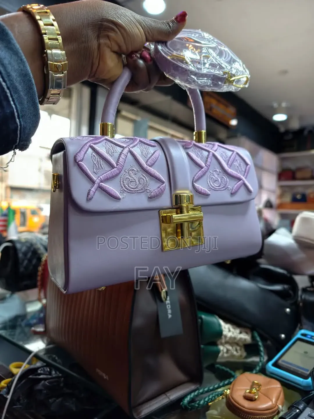 Lilac Hand Bag