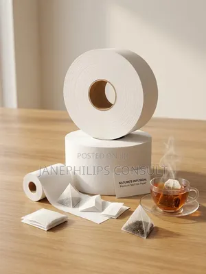 2.4kg Tea Filter Paper Roll for Herbal Infusions, Tea Bags Teas