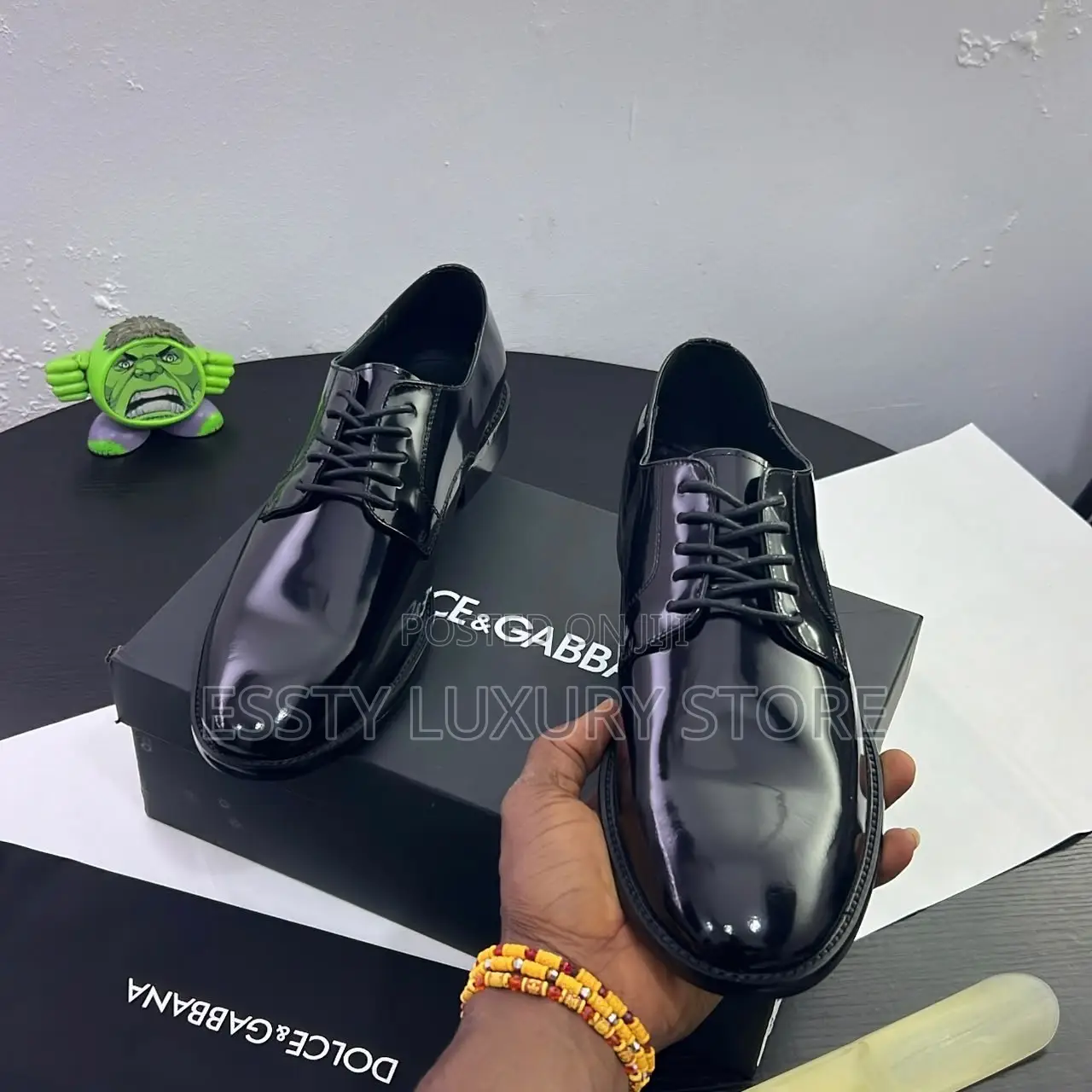 Dolce & Gabbana Lace Up Cooperate Shoe,