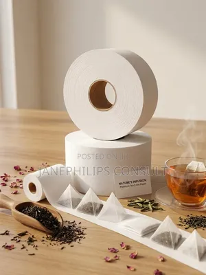Tea Filter Paper Roll 2.4kg for Herbal Infusions