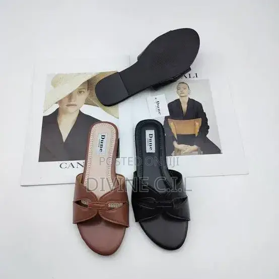 Dune London Everyday Comfort Cut-Out Slides