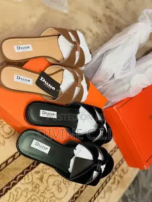 Dune London Everyday Comfort Cut-Out Slides