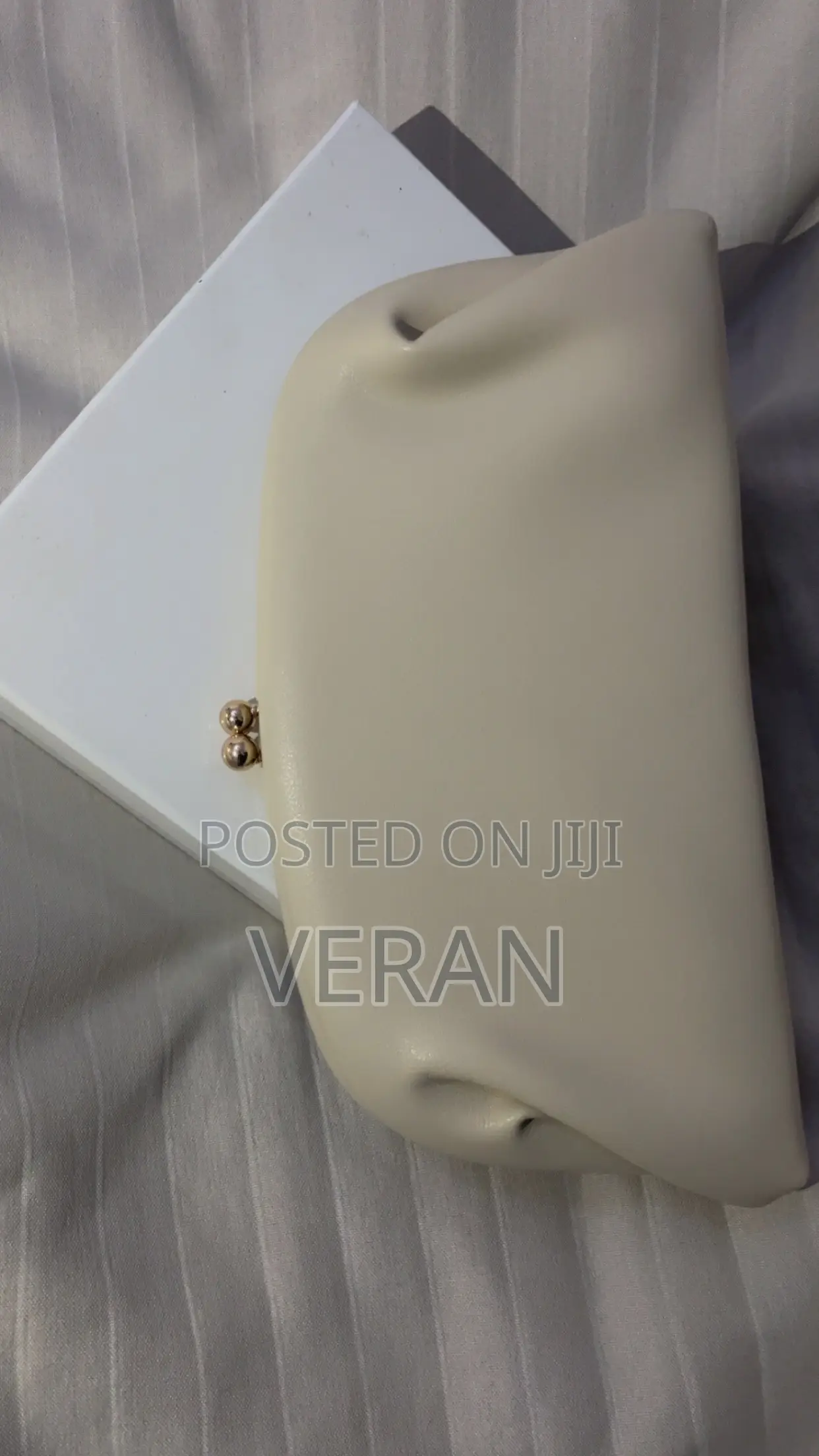 Ivory Envelope Clutch