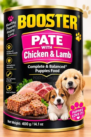 Booster Puppy Can Pieces