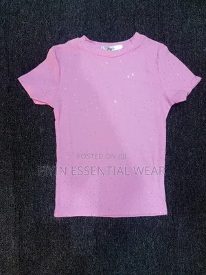 Ladies Beautiful Ribbed Sparkly Top