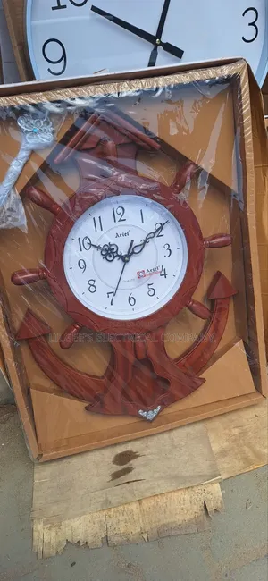 Premium Quality Vintage Brown Body Anchor Wall Clock