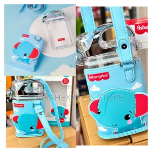 Fisher Kids Water Bottle With Pouch