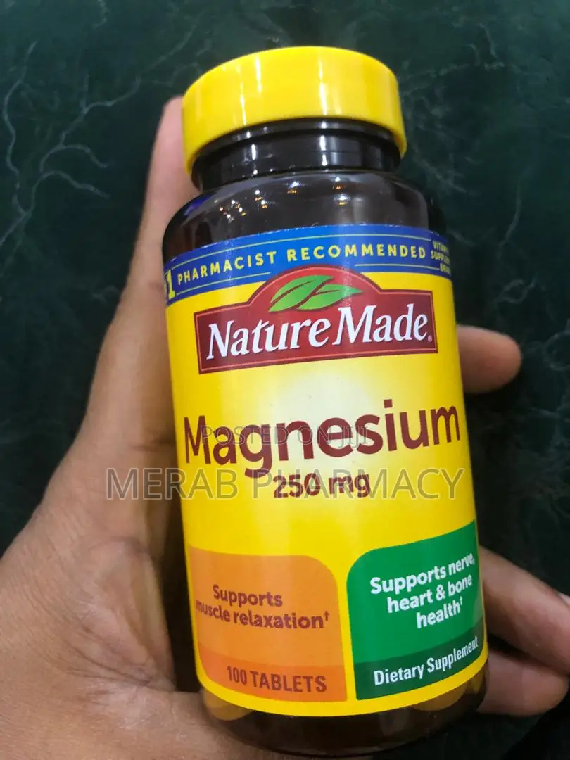 Nature Made, Magnesium, 250 Mg, 100 Tablets