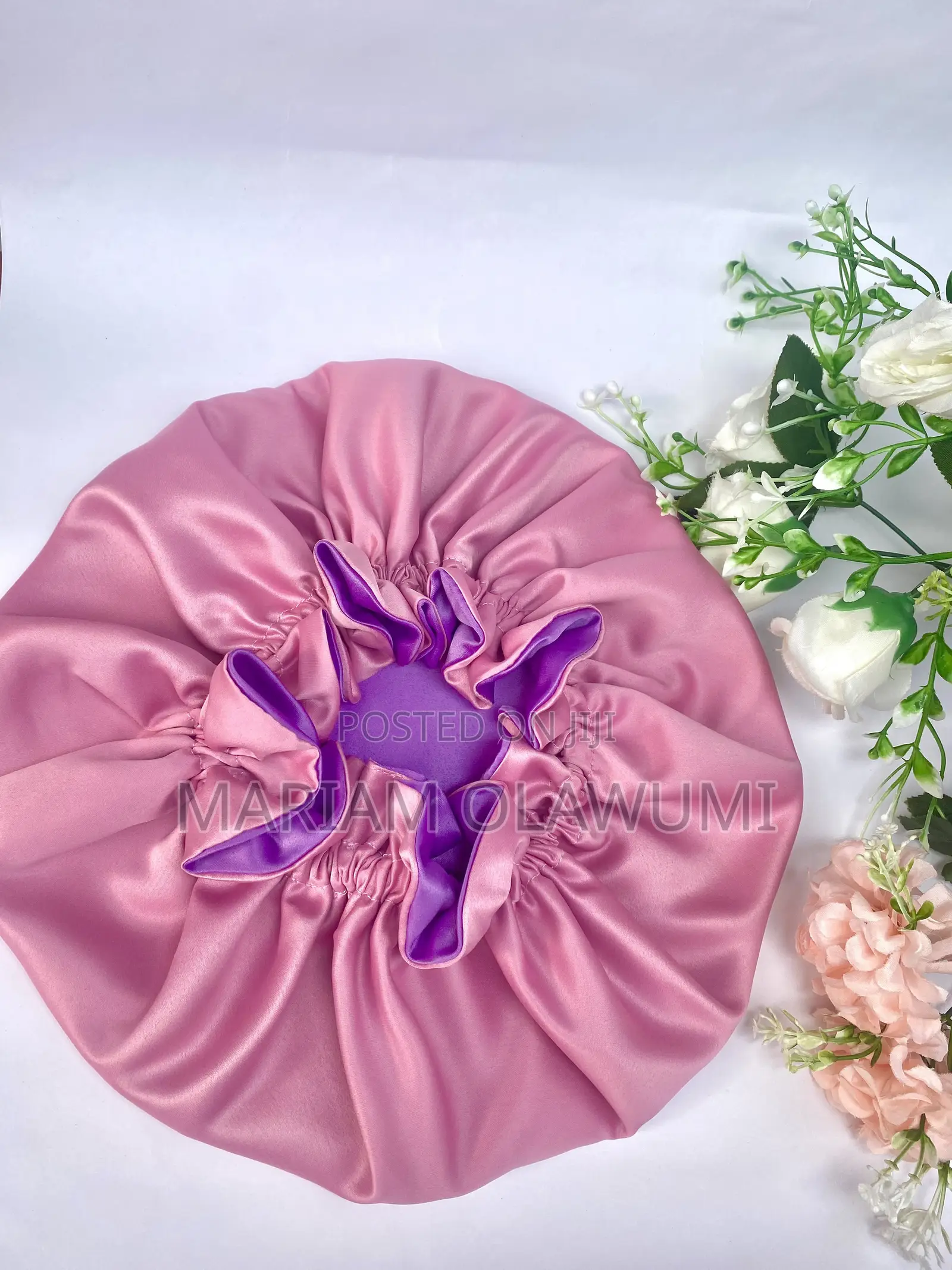 2-in-1 Reversible Hair Bonnet