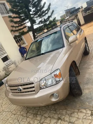 Toyota Highlander Limited V6 2007 Gold