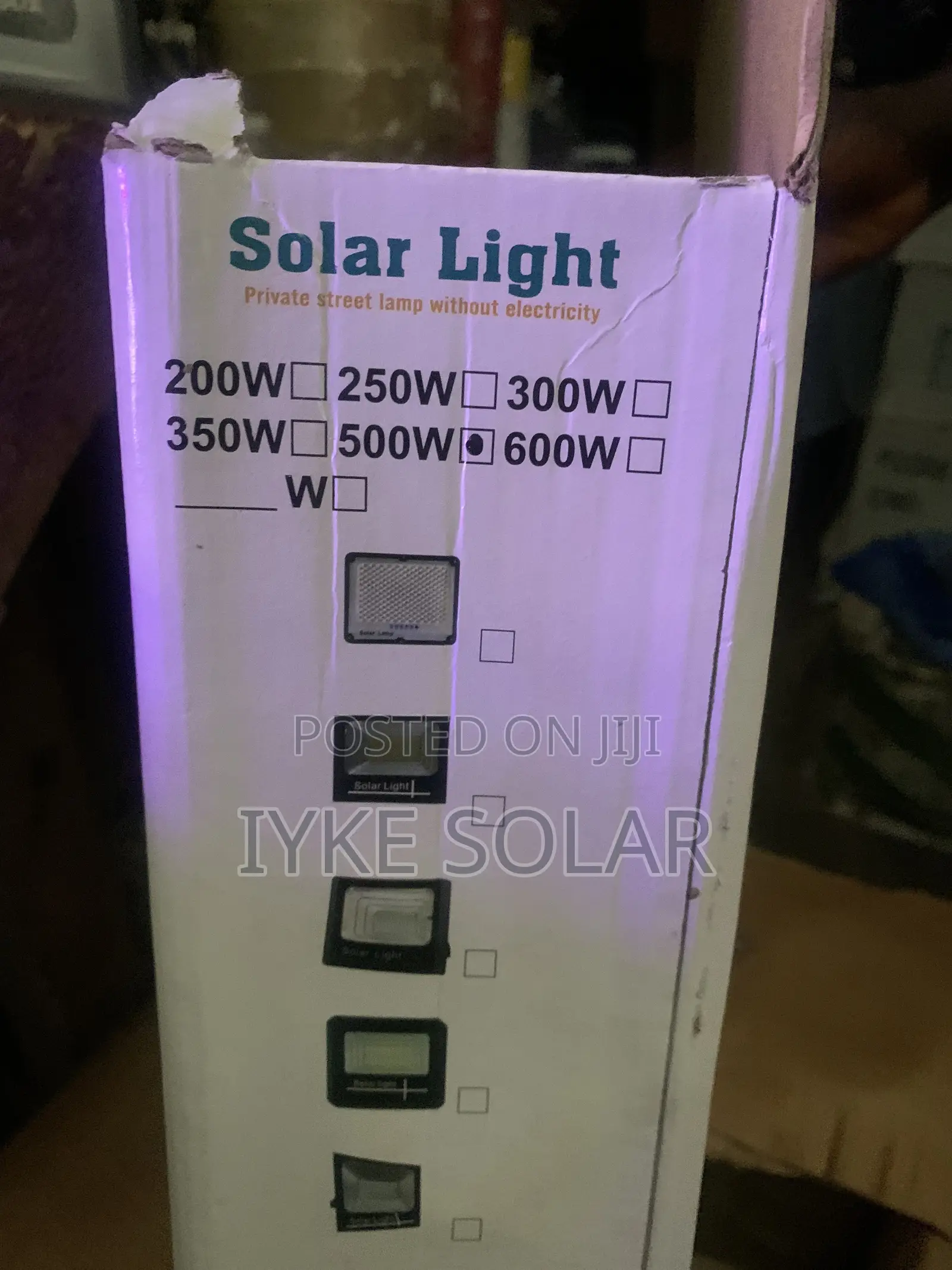 500w Solar Flood Light