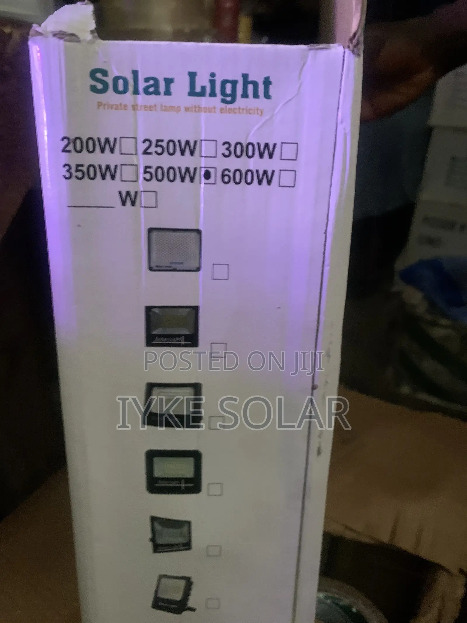 500w Solar Flood Light